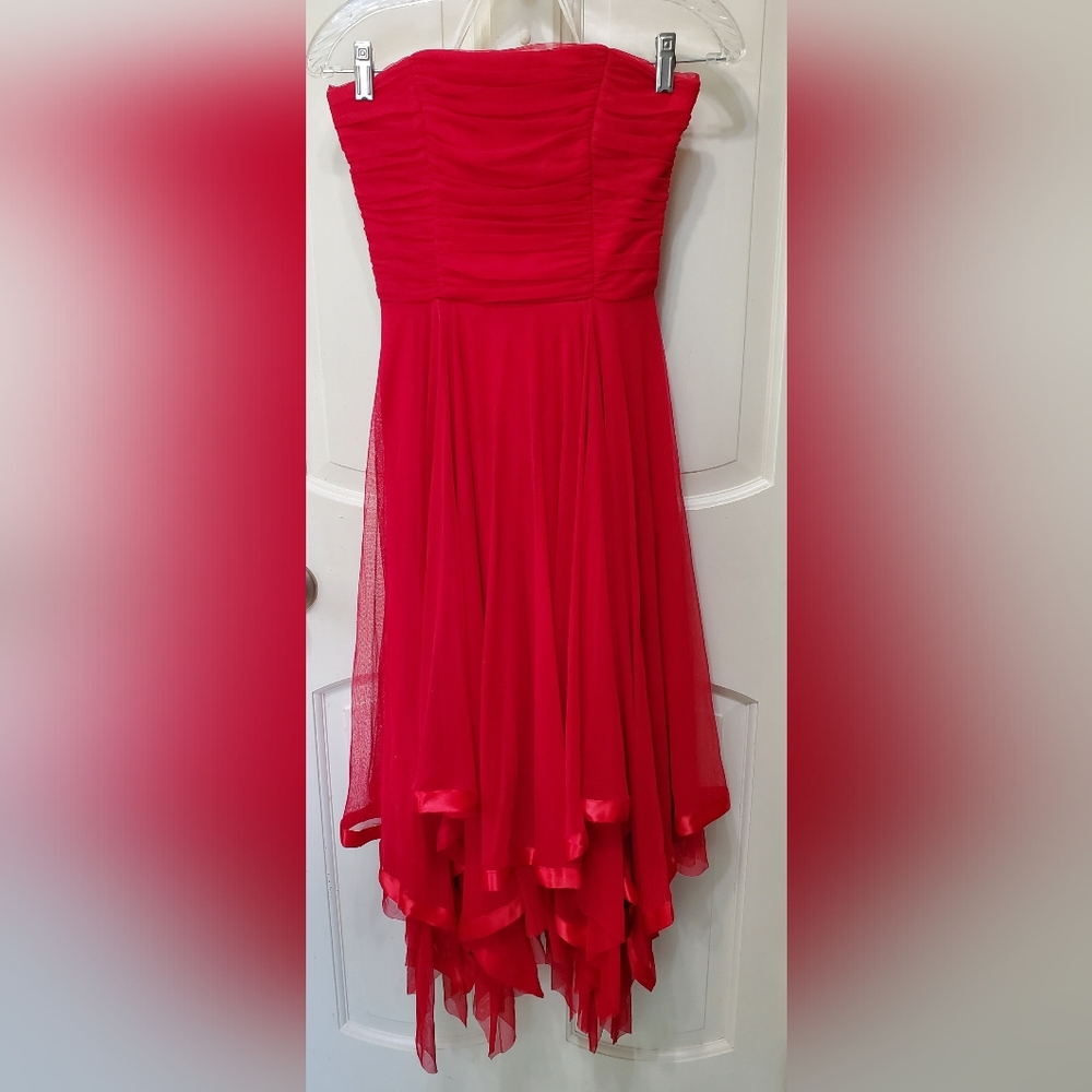 Vintage Bari Jay Red Dress